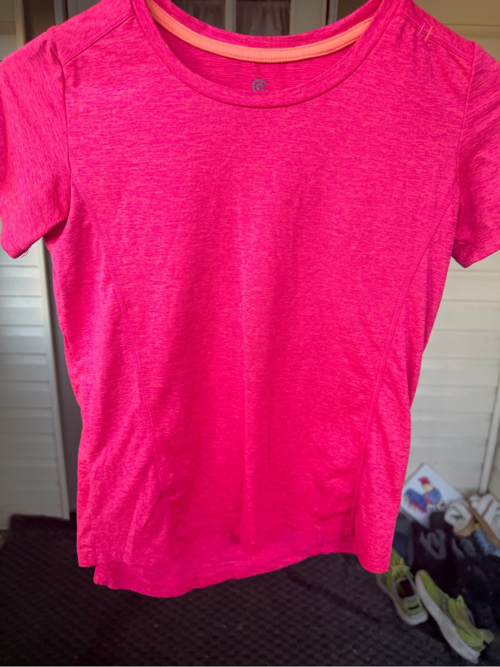 Bright Pink Athletic Tee